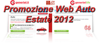 Genertel.it: Promozione Web Auto Estate 2012